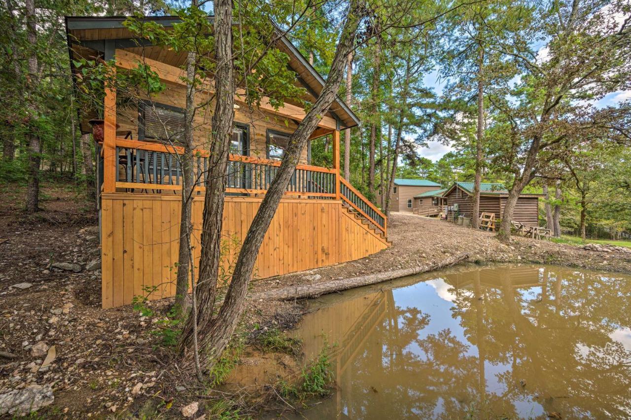 Romantic Broken Bow Cabin With Jacuzzi And Fire Pit! Buitenkant foto